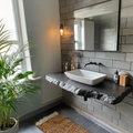 Live Edge Natural Bathroom Vanity SILDTBRV024