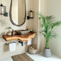Floating Edge Bathroom Vanity Shelf SILDTBRV038
