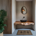 Custom Bathroom Floating Shelf For Rustic Vanity Styles SILDTBRV123