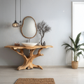 Custom Handcrafted Bathroom Vanity For Stylish Interiors SILDTBRV103