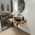 Handmade Bathroom Vanity Sink  Shelf SINLBRV030