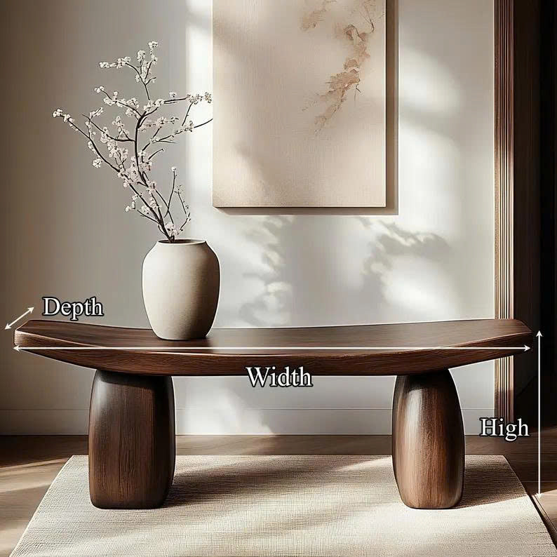 Handmade Wood Chair Rustic Vintage Design Decor Home Gifts SINLSB024