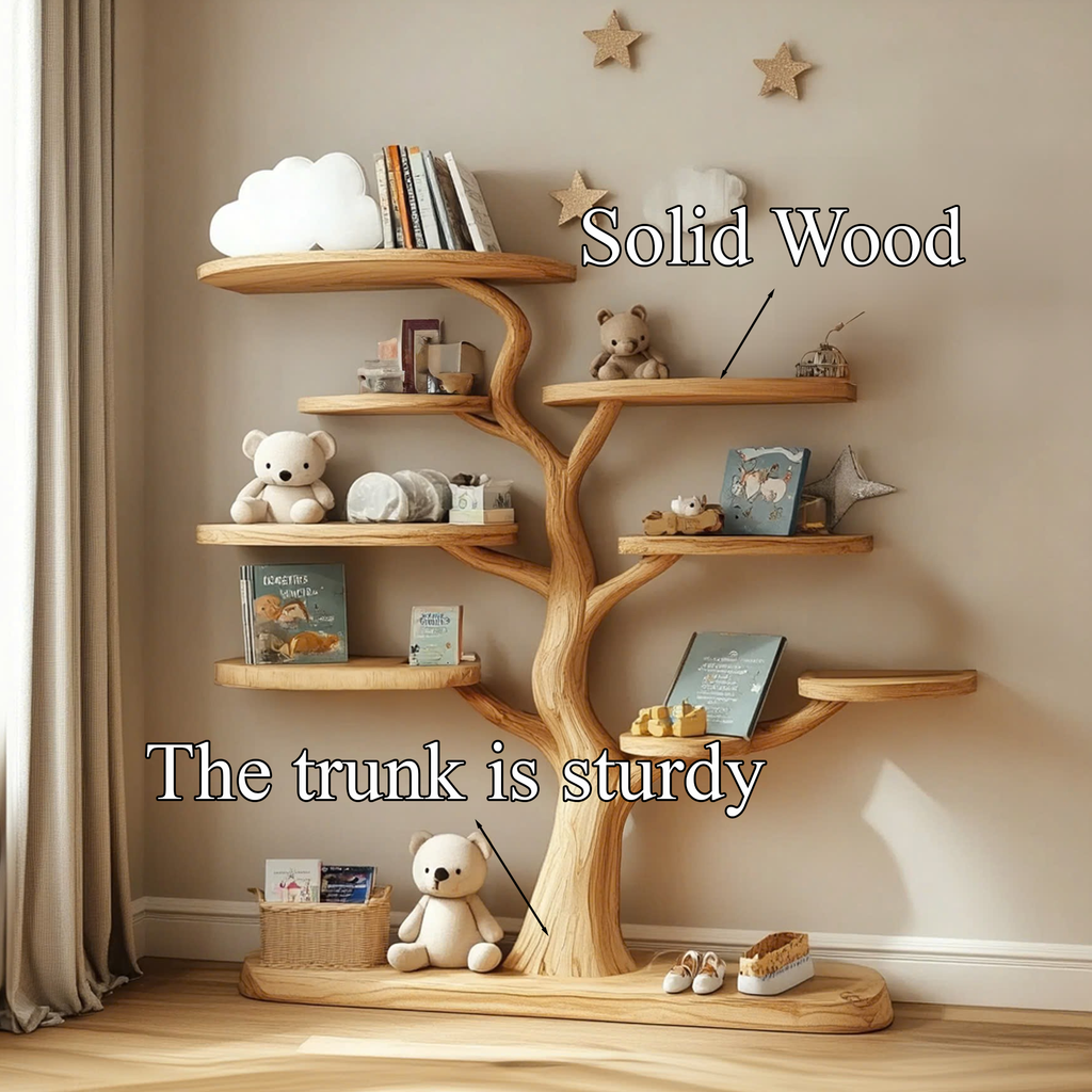 Baby Room Decoration Tree Shelf Handmade Bedroom Decoration Gift SINLTB151