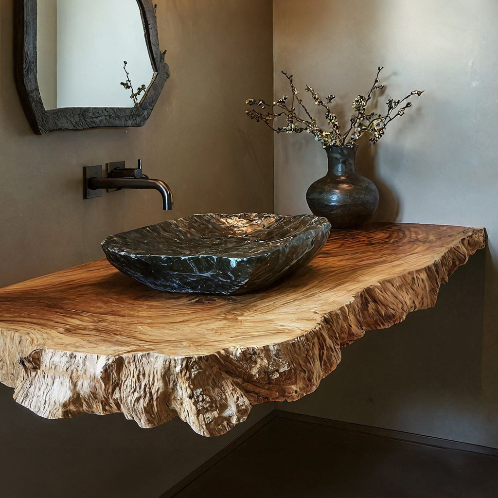 Farmhouse Wooden Vanity Timeless Design Choice SILDTBRV202