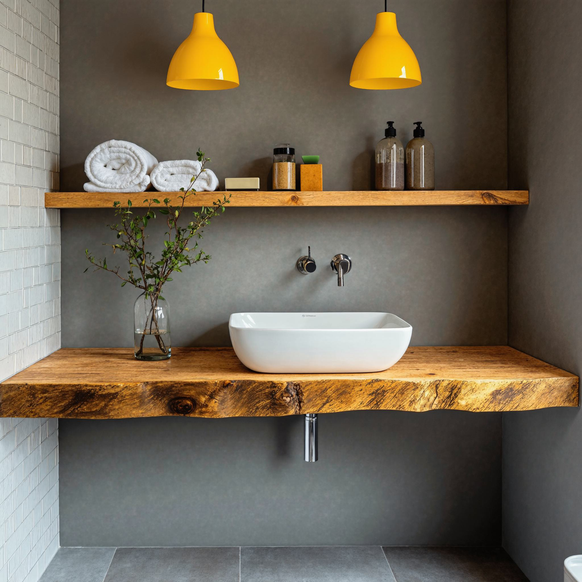Handcrafted Solid Wood Vanity For Bathroom Furniture SILDTBRV215