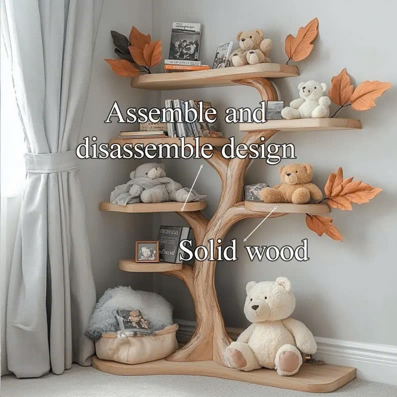 Kid Bookshelf Handmade House Warming Decor Gift SINLTB153