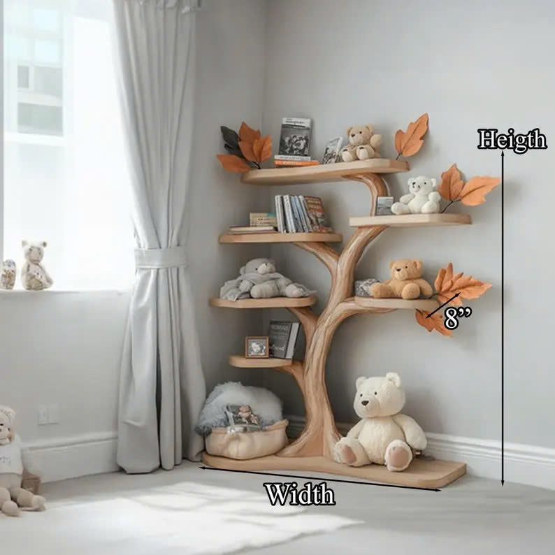 Kid Bookshelf Handmade House Warming Decor Gift SINLTB153