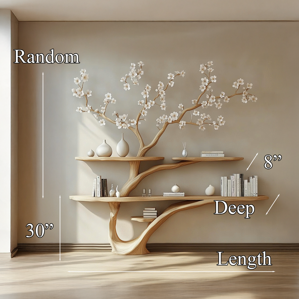Handmade Tree Bookcase Wooden Bookcase Home Decor Gifts SINLTB169