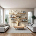 Handcrafted Tree Branch Bookshelf Home Decor Gift SINLTB162