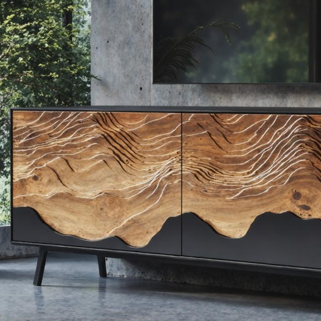 Handcrafted TV Console Table For Living Room SILDTTNTVC068
