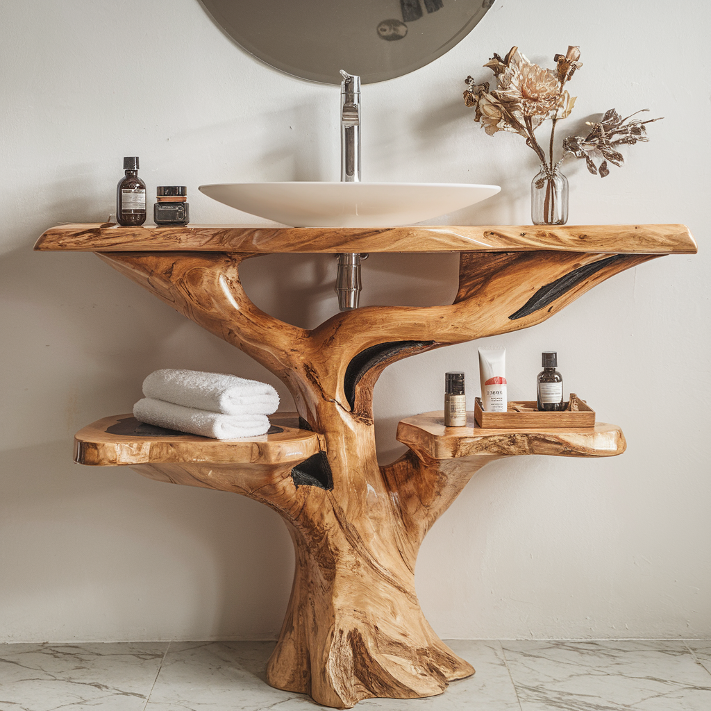 Handcraft Bathroom Vanity Bathroom SILDTBRV003