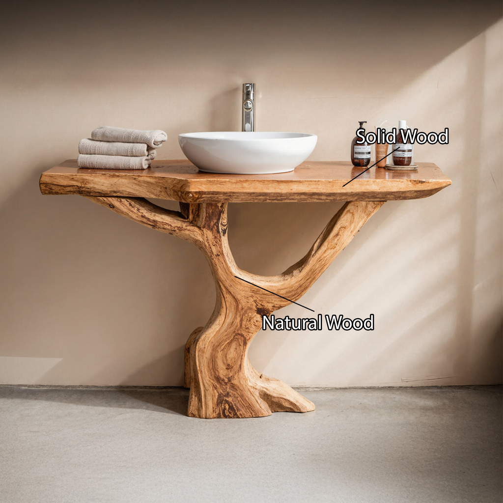 Live Edge Vanity Vessel SILDTBRV002