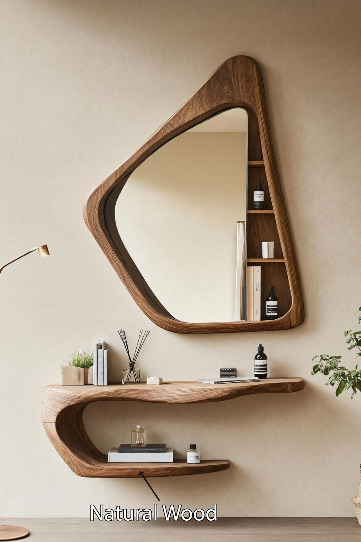 Handcrafted Live Edge Vanity for Stylish Bathroom Design SILDTTNMV006