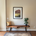 Handcrafted Rustic Wood Bench For Indoor Use SILDTWB003