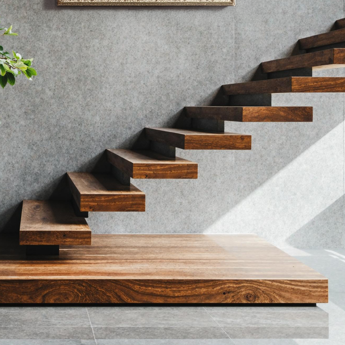Handmade Wooden Staircase Steps For Home Decor SILDTFLS012