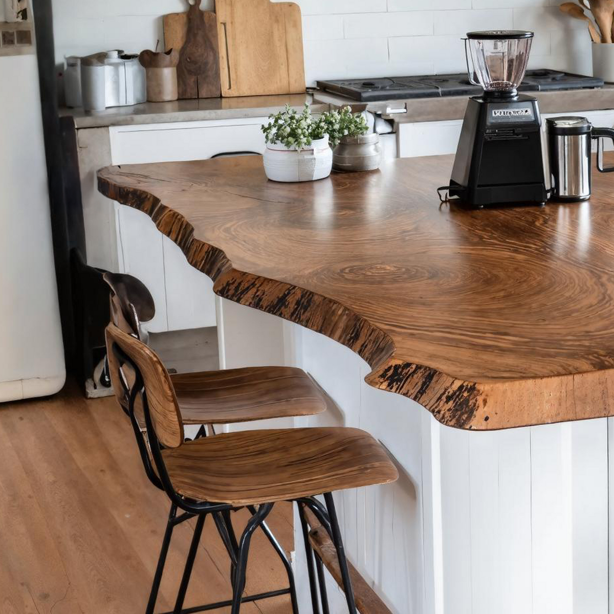 Farmhouse Wooden Kitchen Countertop For Functional Furniture Decor SILDTKCT003