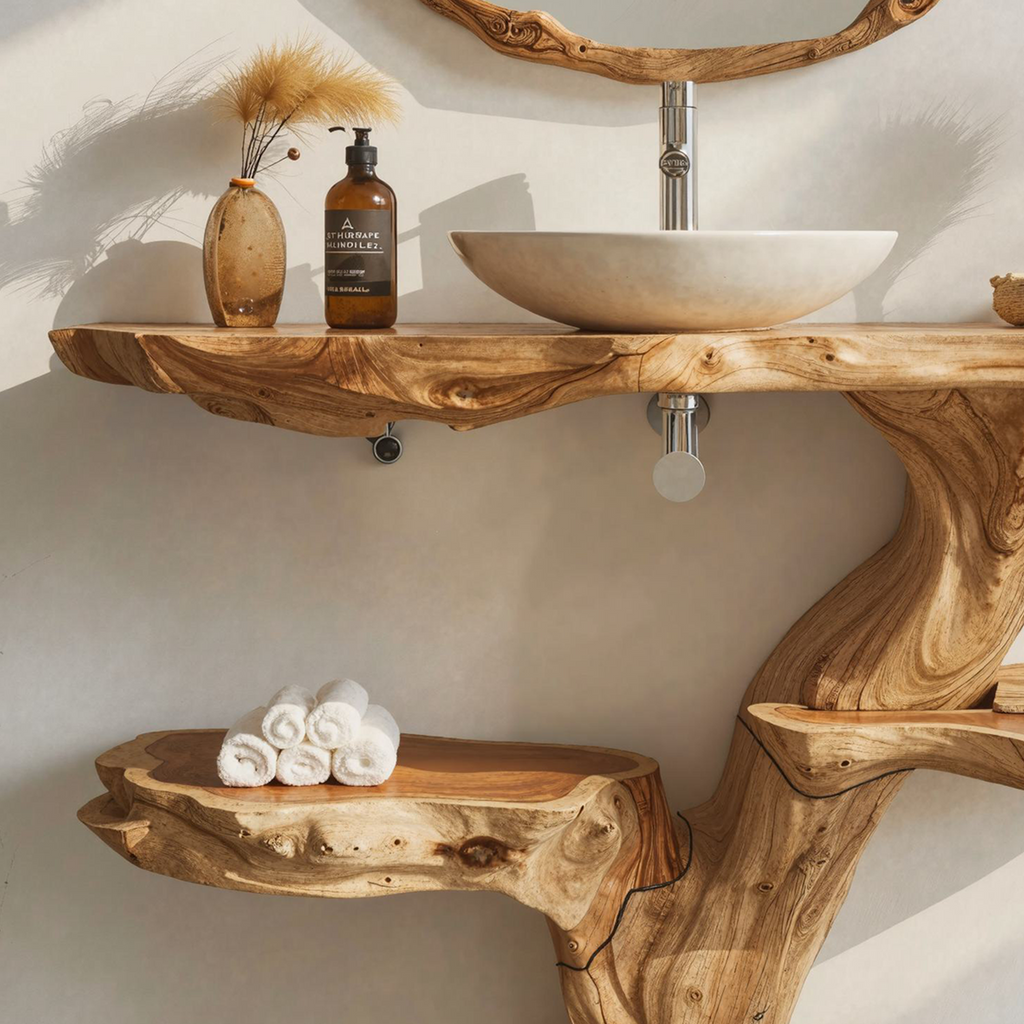 Handcrafted Bathroom Vanity Bathroom SILDTBRV052
